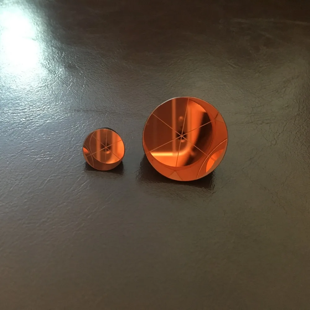 

Dia 12.7mm Height 9.5mm BK7 Copper Coated 1 inch Corner Cube Prism Trihedral Retrorefector 5 arc secs Return beam
