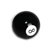 black 8 Ball Gear Knob / Short shifter Knob For Universal Car Acrylic BLACK 8 Ball for ► Photo 2/5