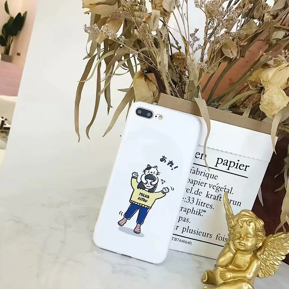 Funda For iPhone X 6s 7 Phone Case Silicone Soft TPU Cover Cases 6 Plus Protective Shells 8 Coque Housing |