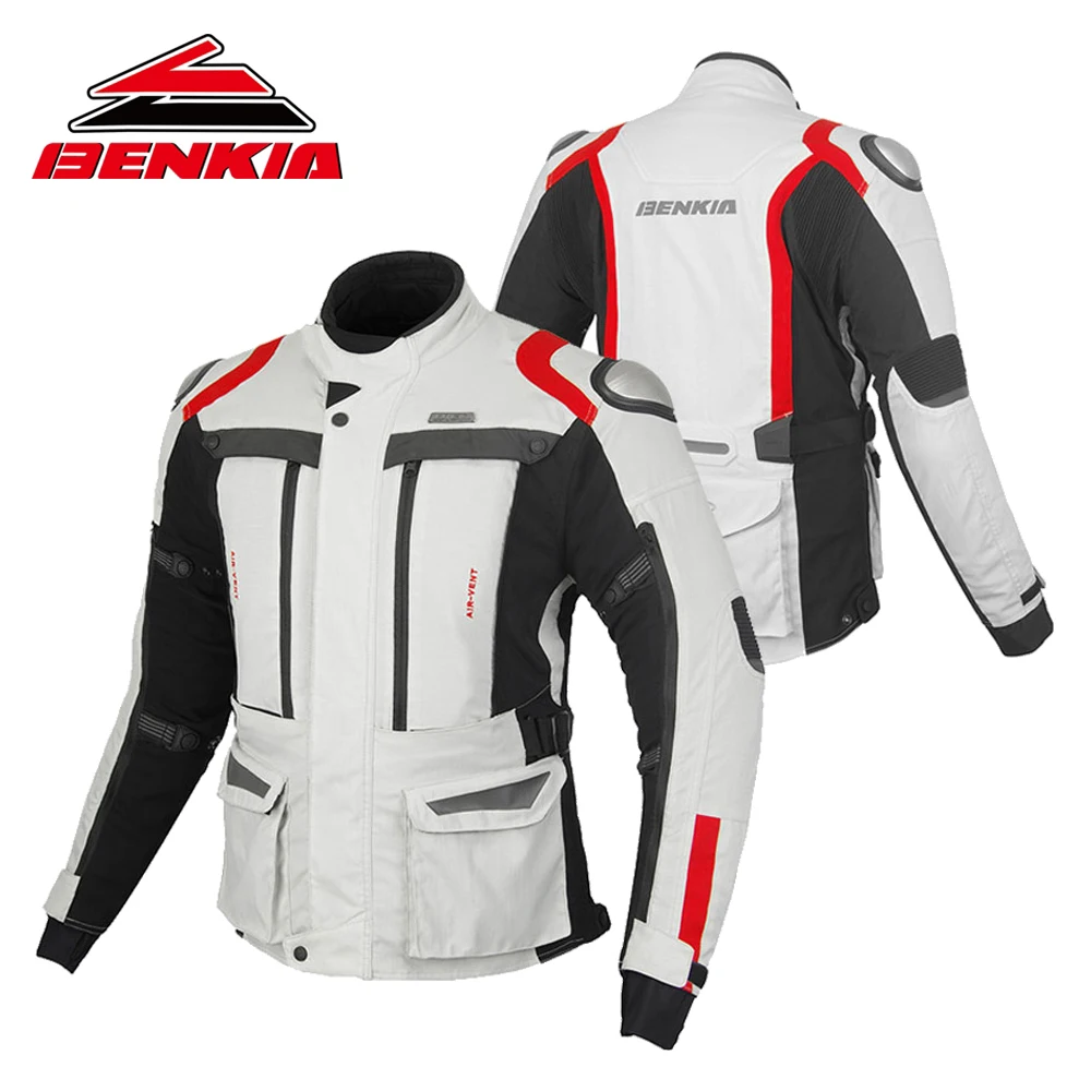 BENKIA 2018 Новая мужская мотоциклетная куртка для мотокросса внедорожная теплая
