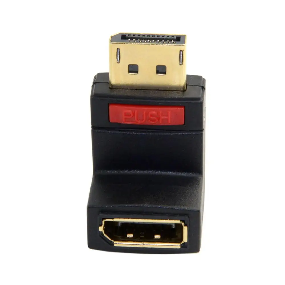 Cablecc вверх/вниз угловой 90 градусный DP DisplayPort штекер гнездо удлинитель|dp