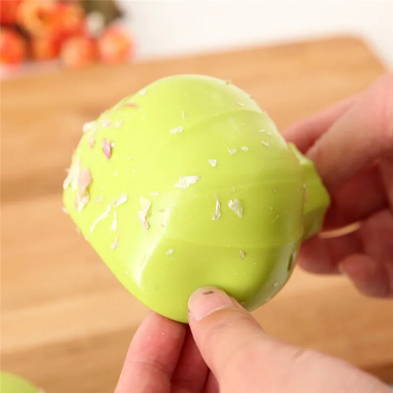 Garlic Press Crusher Silicone Kitchen Grater Garlic Peeler Vegetable Fruit Peeler Kitchen Gadgets Cooking Tools Home Gadgets