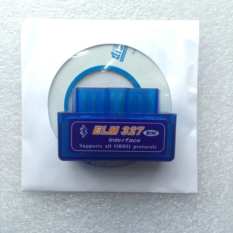 Автомобильный мини сканер ELM327 OBD2 диагностический прибор для Android и Windows систем с