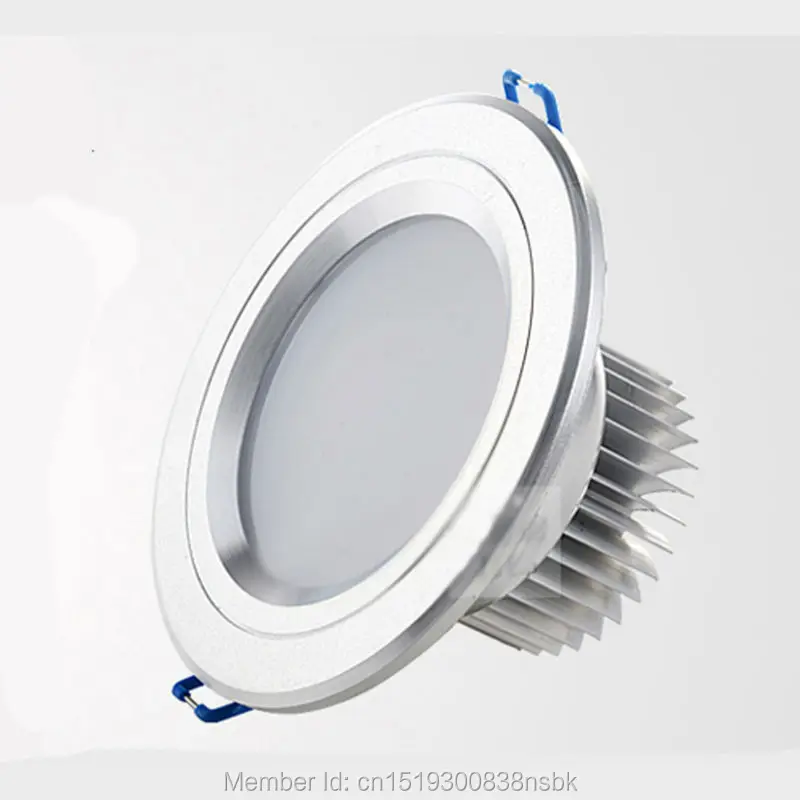 US $412.44 50PCSLot 3 Years Warranty 100110LMW COB LED Down Light Dimmable LED Downlight 18W Recessed Ceiling Bulb Spotlight