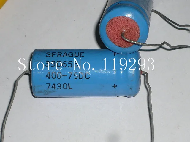 

[BELLA]SPRAGUE U.S. 39D red head series 400UF 75V cathode Need--10pcs/lot