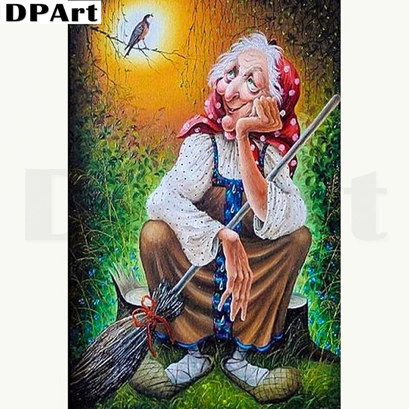 Алмазная картина полностью квадратная/круглая 5D Think Cleaner Daimond вышивка крестиком