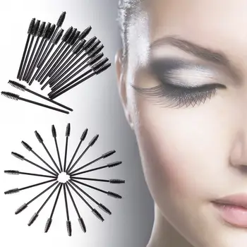 

50pcs/lot Glad Lash Cosmetic Eyelash Extension Disposable Mascara Wand Brush Wands Makeup Applicator Lash Make Up Tool
