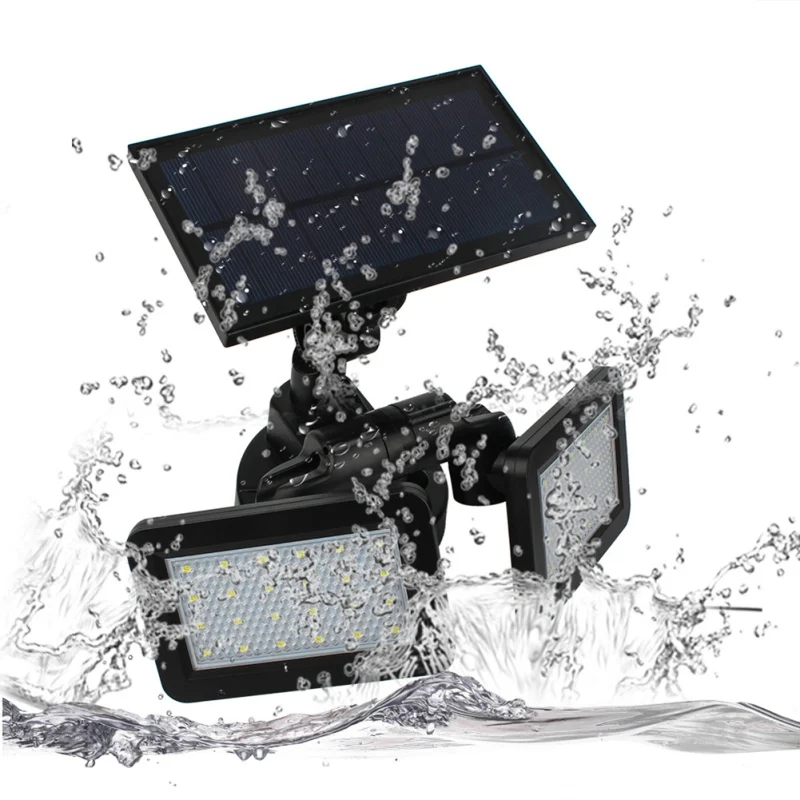 

2018 New Home Solar LED Sensor Wall Lighting Wall Lights Third Gear Mode People Sense Super Lights Outdoor Grass Lights 6.11