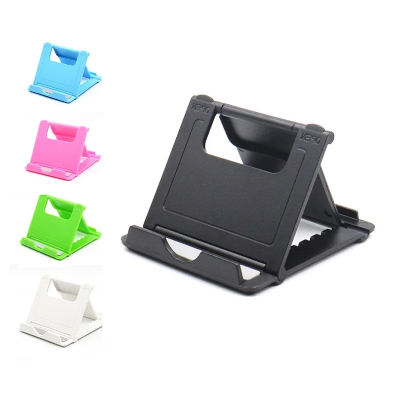 

Universal Desktop Holder Stand Cradle Mount For Cell Phone Tablet 2019 trend solid color portable non-adjustable fixed angle