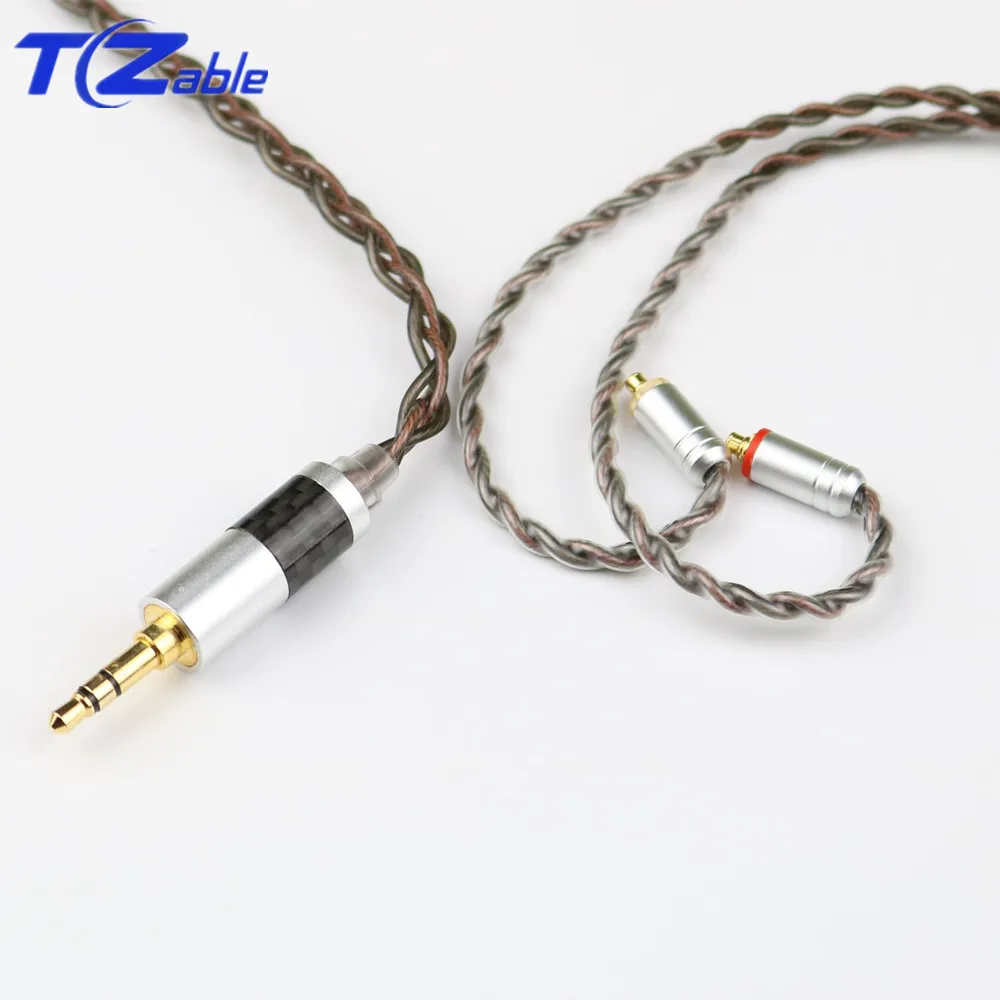 Hi Fi кабель для наушников IM A2DC MMCX ie80 0 78 Pin сделай сам гарнитуры с однокристальным