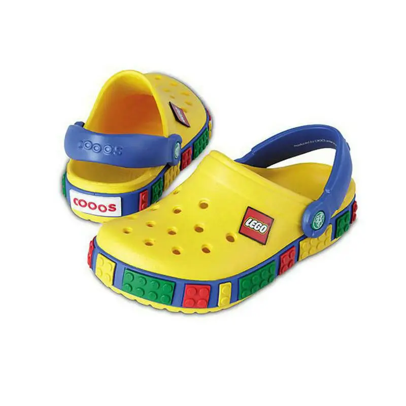 

2018 Fashion Boy Girl Beach Slippers Children Sandals Croo Summer Cartoon Kids Shoes EVA Resistance Breathable Antislip Baby