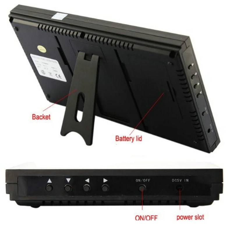 7 TFT 1200TVL Door Monitor Video Intercom 3