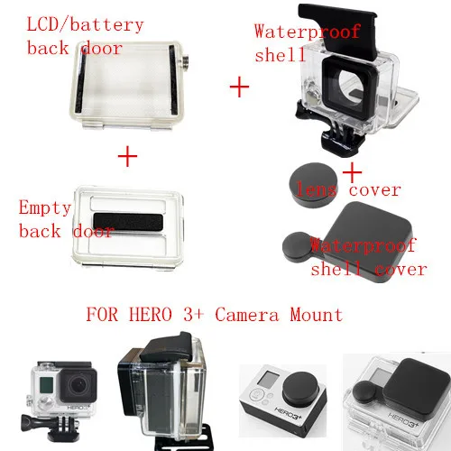 Go pro  hero3     + lcd/ bacpac +    +    gopro hero 3 +