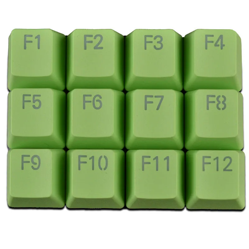 Колпачки для клавиш с подсветкой PBT F1 ~ F12 12 в комплекте колпачки Cherry MX колпачками