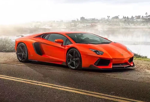 Бесплатная доставка наборы корпуса из углеродного волокна для Lamborghini Aventador