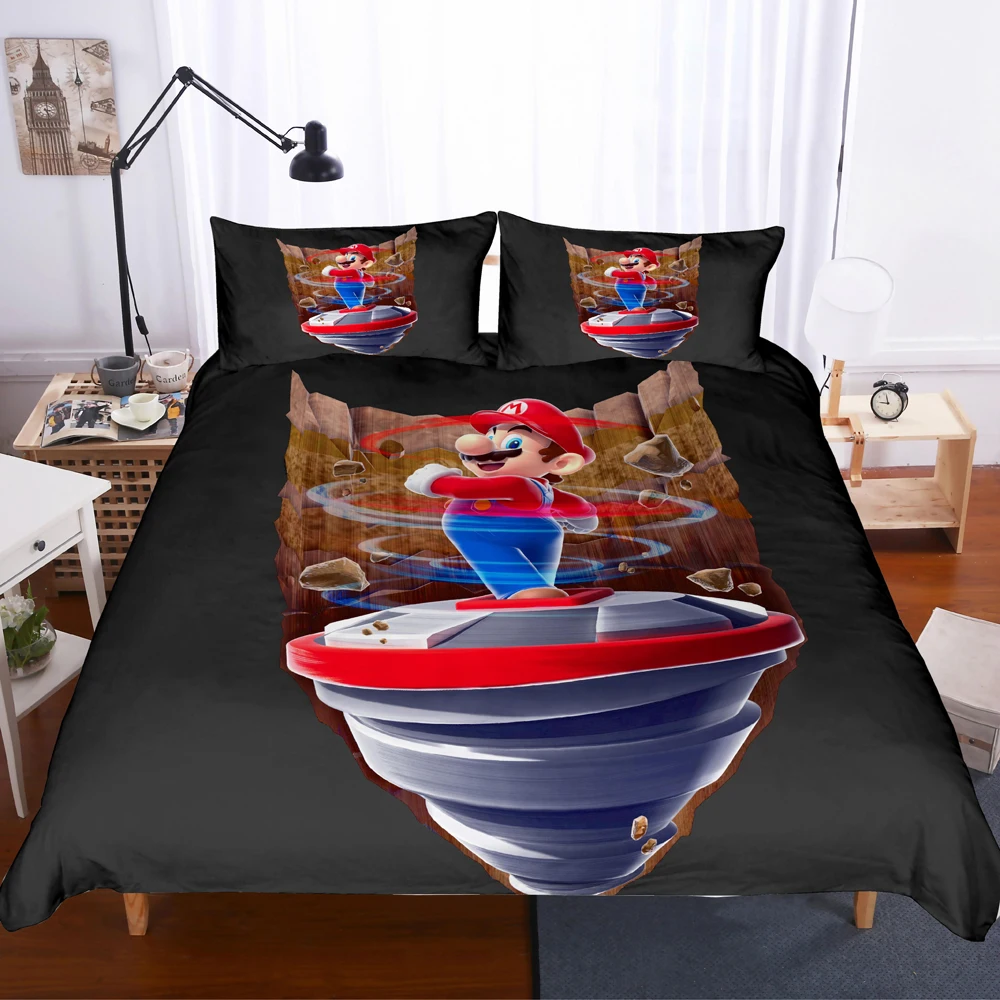 Набор постельного белья с 3d принтом, подарочный набор для друзей с изображением кунг-фу, панды/влюбленных, пододеяльник, набор домашнего текстиля