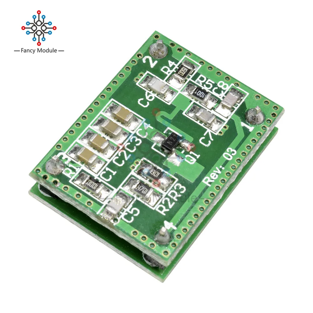 

8-15M Doppler Radar Microwave Sensor Switch Module LV002 DC 6-40V Radar Detector Sensor Board for Yard Occasion Corridor Hallw