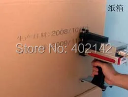 

Hand held AJ-3D all around touch screen inkjet printer with automatic energy saving function