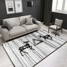 New Nordic Стиль 3D печатные ковры для Гостиная Спальня Коврики высокого качества ковер из полиэстера коврик для йоги домашний декоративный ковер