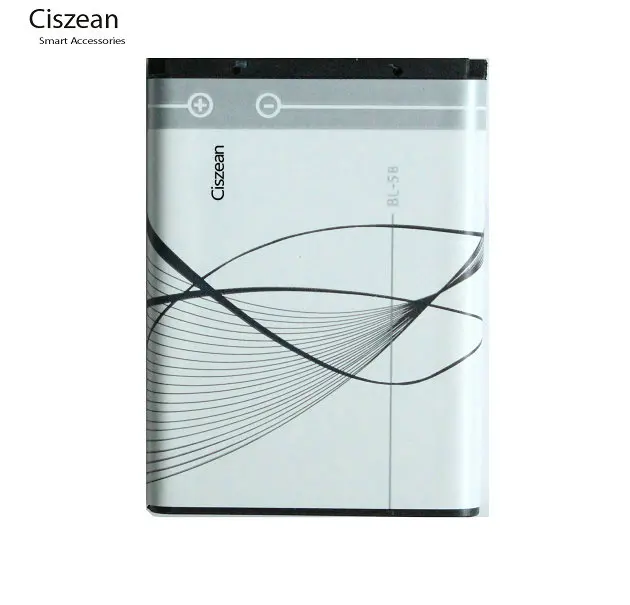Сменный аккумулятор для Nokia 1 шт. 890 мАч 3230 5070 5140 5140i 5200 5300 5500 6020 6021 6060 6070 6080 6120 6120C 6121C