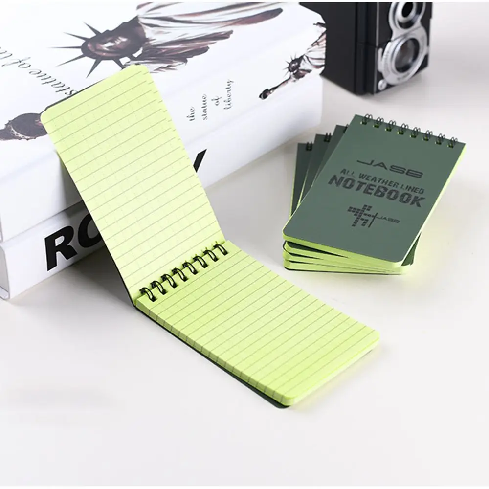 Лимит показывает блокнот зеленая водостойкая бумага для защиты ваших глаз пишущая бумага для любой погоды блокнот с линиями полезный подарок горячий