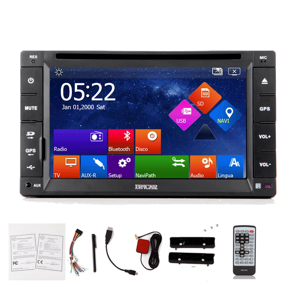 Excellent PC FM Receiver win8 3D GPS Car DVD 6.2 Inch In Deck Touch Screen Capacitive Stereo MP4 RDS MP5 Music USB Video Radio 10