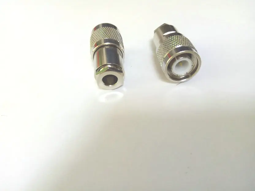 

50pcs TNC Plug Clamp for cable RG58/142/400 LMR195 RF Coax adapter connector