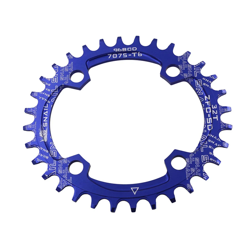 

Bicycle Single Chainring Circle Connecting Rods Single Disk Aluminum Alloy 32T 34T 36T 38T WHShopping