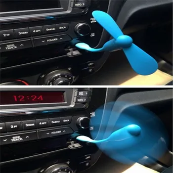 

1pc Creative USB Fan Flexible Portable Mini Fan For Xiaomi Power Bank & Notebook & Computer Summer Gadget Random Color