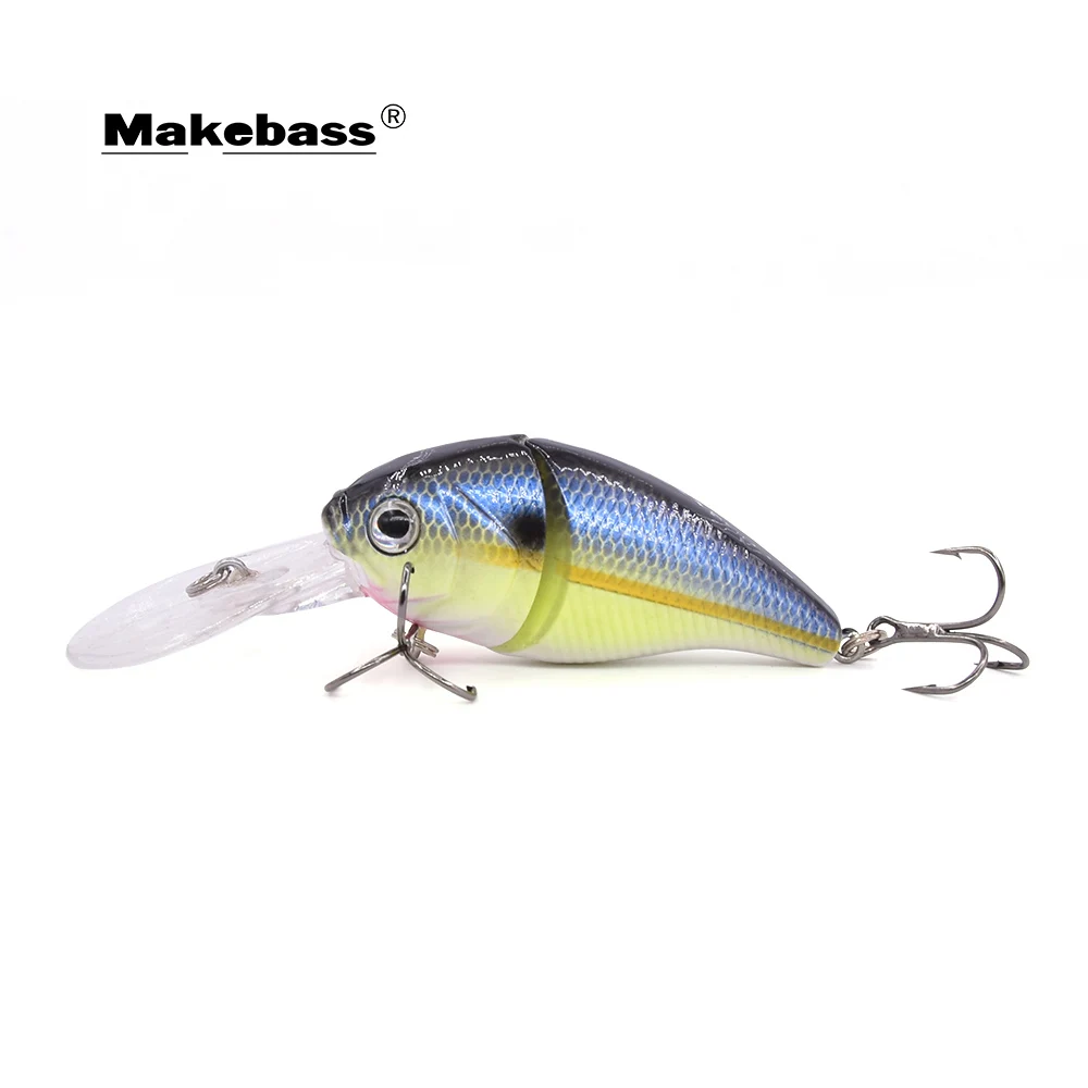 MAKEBASS 2.36in0.49oz рыболовная приманка воблеры искусственная жесткая реалистичные