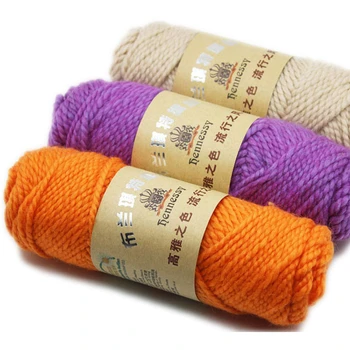 

500g/Lot Alpaca Thick Mohari Wool Crochet Yarn For Visan Hand Knitting Soft Sweater Hat Scarf Cashmere Thread Roving Yarns Laine