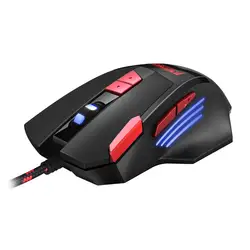 VOBERRY USB проводной Мышь 3200 Точек на дюйм 4 шестерни 8 кнопок Gamer мыши светодиодный подсветкой Оптический, Эргономический дизайн игры Мыши для PC