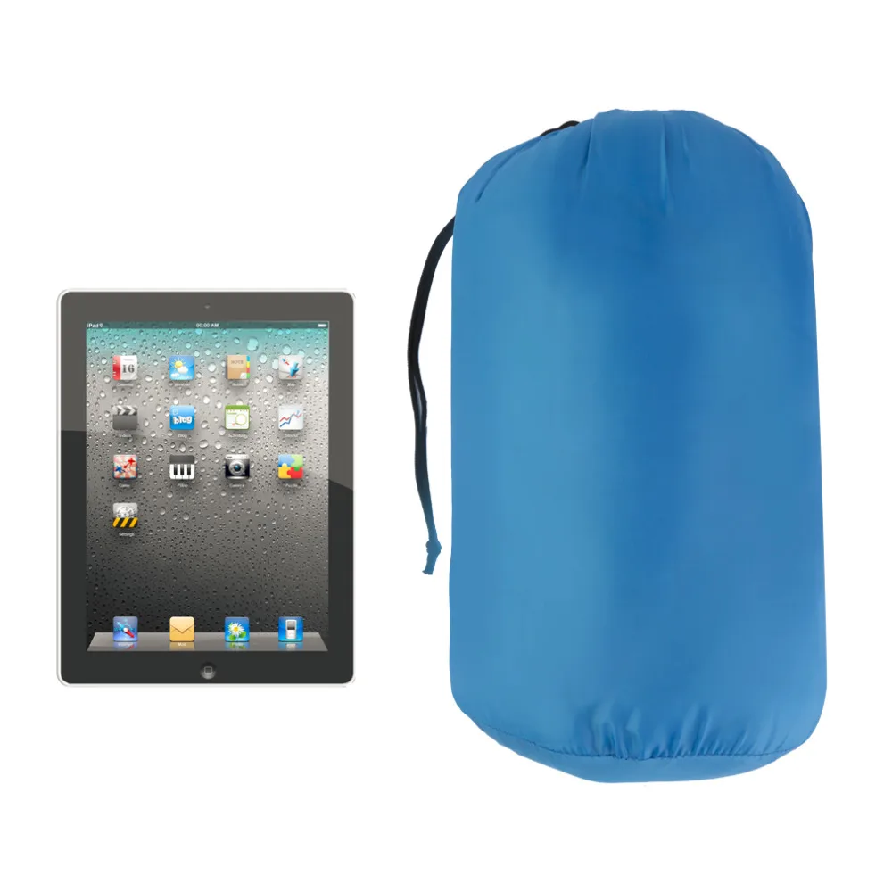

Outdoor Light Sleeping Bag Camp Hiking Carrying Case Blue Fall Spring Single new arrival
