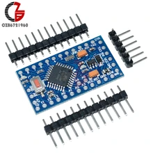 10 шт. Pro Mini Atmega328 Pro Mini 328 Mini ATMEGA328 3,3 В 8 МГц Замена Atmega 128 для Arduino совместимый Nano