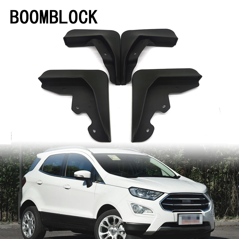 BOOMBLOCK 1Set Car Front Rear Mudguards For Ford Ecosport 2013 2014