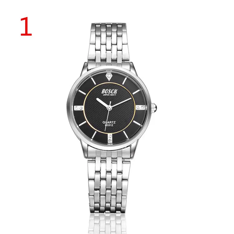 

zou's Handsome boys watch men's non-mechanical watch students trend waterproof luminous steel with quartz electronic watch men
