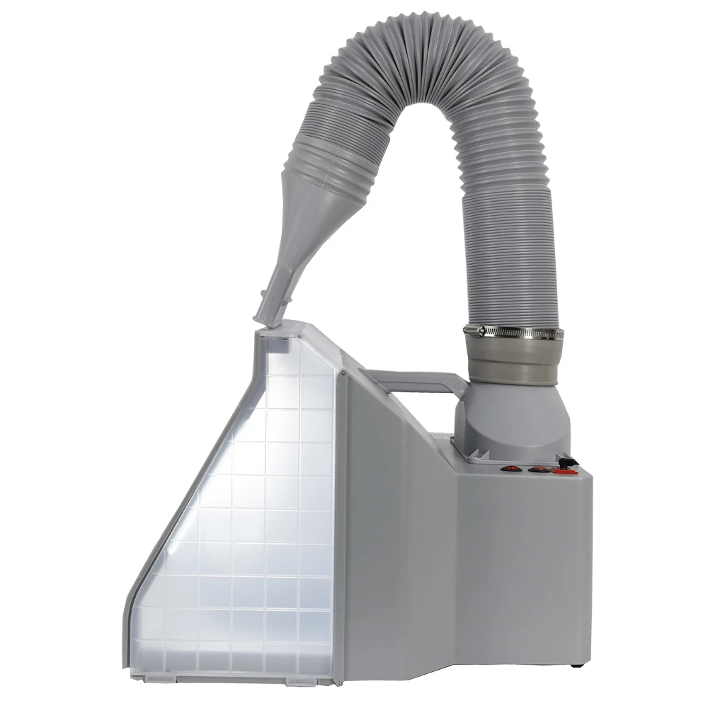 OPHIR LED Hobby Airbrush Spray Booth Kit Exhaust Filter Extractor Set Model Craft AC092LED 4