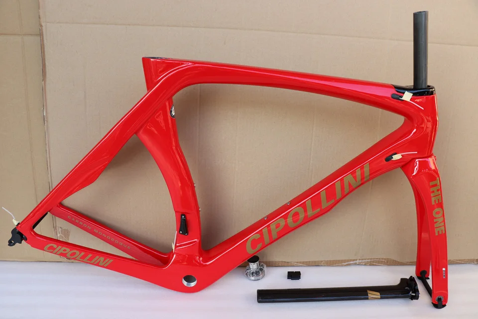 Flash Deal Red gold 2019 CIPOLLINI RB1K The ONE carbon frame T1100 3K Weave K29 color RB1000 Road bicycle carbon bike frame 0 Flash Deal Red gold 2019 CIPOLLINI RB1K The ONE carbon frame T1100 3K Weave K29 color RB1000 Road bicycle carbon bike frame 0