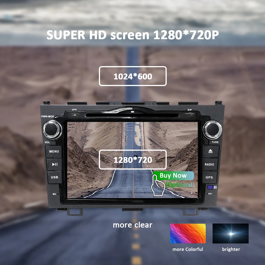 Best DSP IPS SCREEN HD 4G 64G Android 9.0 AV Output CAR DVD PLAYER For CRV CR-V GPS navigation radio multimedia player stereo 6