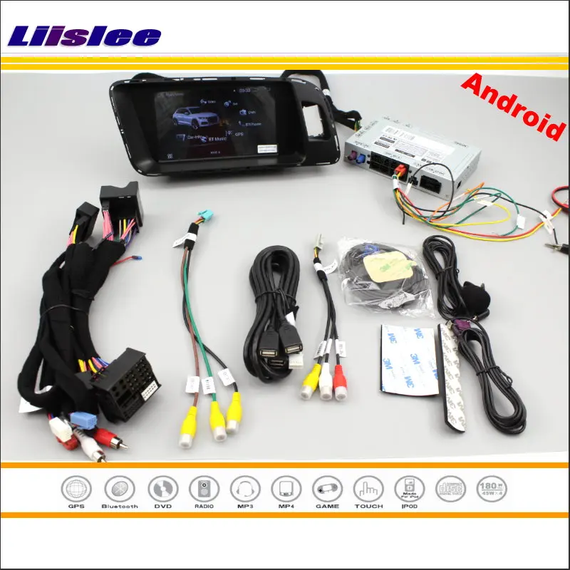 Perfect Liislee Android 4.4 Multimedia For Audi A4 A5 Q5 2009~2015 Radio CD DVD Player Mirror Link BT RDS GPS Navi Map Navigation System 4