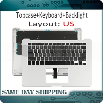 

New for Macbook Air 13'' 13.3" A1466 Top Case Topcase with Keyboard US USA English Version+Backlight 2013 2014 2015 Years
