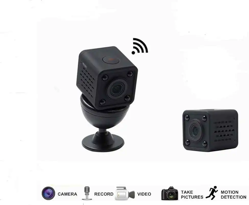 

VRFEL HD video 1080p DV DVR mini Wifi camera wireless infrared night vision and motion detection camera