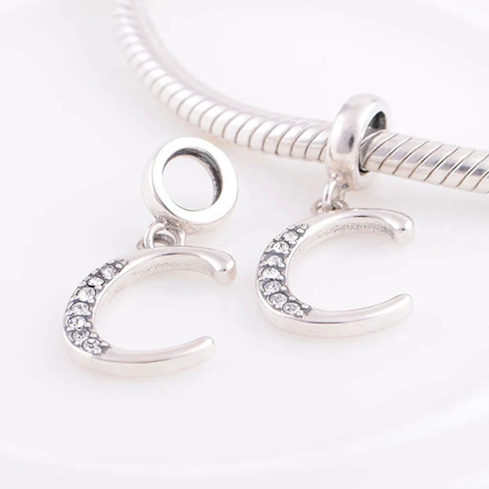 charm pandora argent 925 lettre charm pandora argent 925 lettre