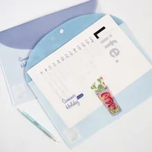 1 шт. корейский креативный канцелярский летний чай Кнопка сумка 30 г 230*320 мм