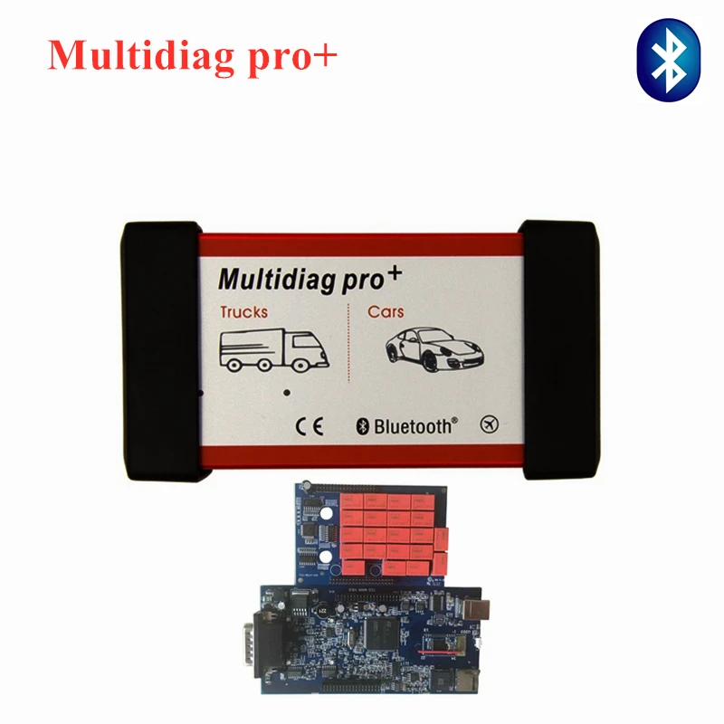 

New Multidiag pro+ obd obd2 diagnostic tool for multi-brand cars and trucks Scanner with Bluetooth multi-language with free ship