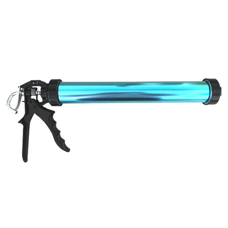 Stainless Steel Shell Glass Glue Tool Adhesive Sealant Caulking Metalworking Manual aluminum tube + iron | Инструменты