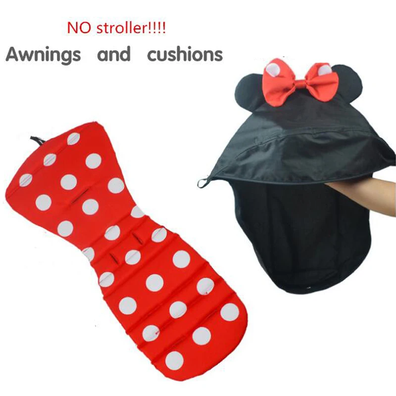

Stroller Accessories Sun Canopy and Seat Pad for Baby Yoya Stroller Babyzen YOYO Pram Cap Cushion Sun visor Sun Shade Cover