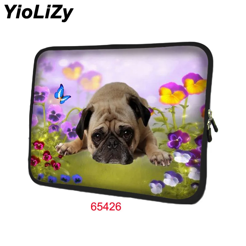 

print Pugs Neoprene Laptop sleeve soft 7.9 waterproof tablet case 7 shockproof notebook bag for galaxy tab 2 TB-65426