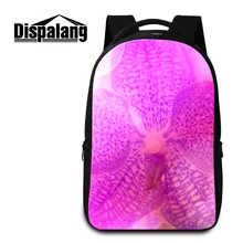 Dispalang 3D цветочный печати мешок школы для подростков девушки женщин цветок ноутбук рюкзаки средней школы студенты повседневная ежедневно рюкзак