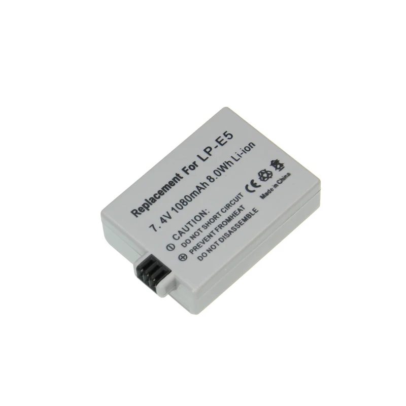 2x bateria LPE5 LP-E5 LP E5 батарея+ двойное зарядное устройство для Canon 450D 500D 1000D Kiss X2 X3 F Rebel XSi Xli XS